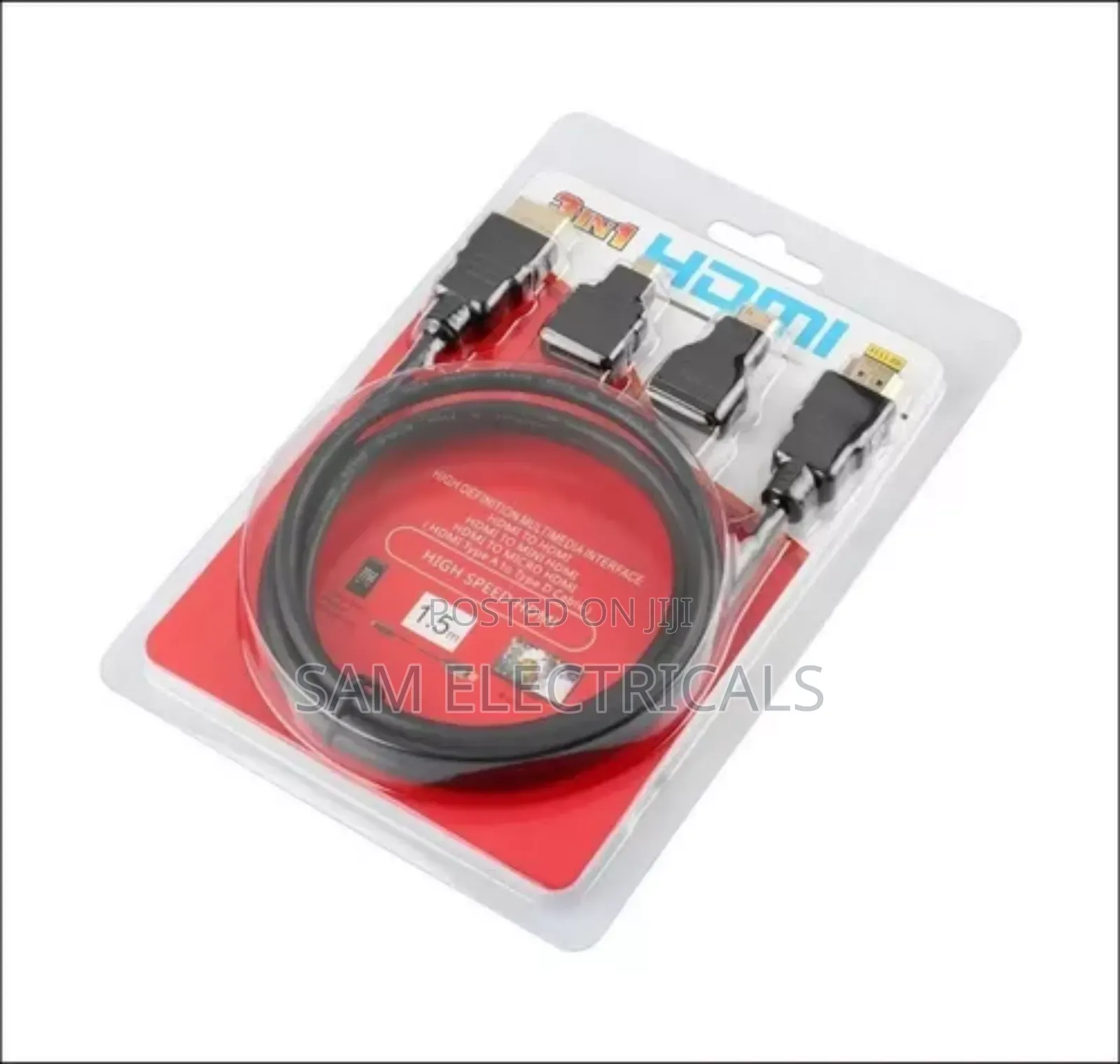 3 in 1 HDMI Cable