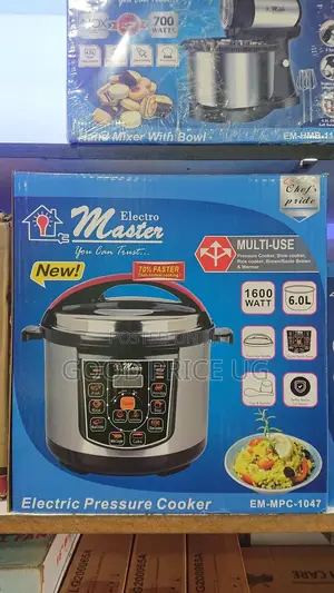 Electro Master Electric Pressure Cooker 6L