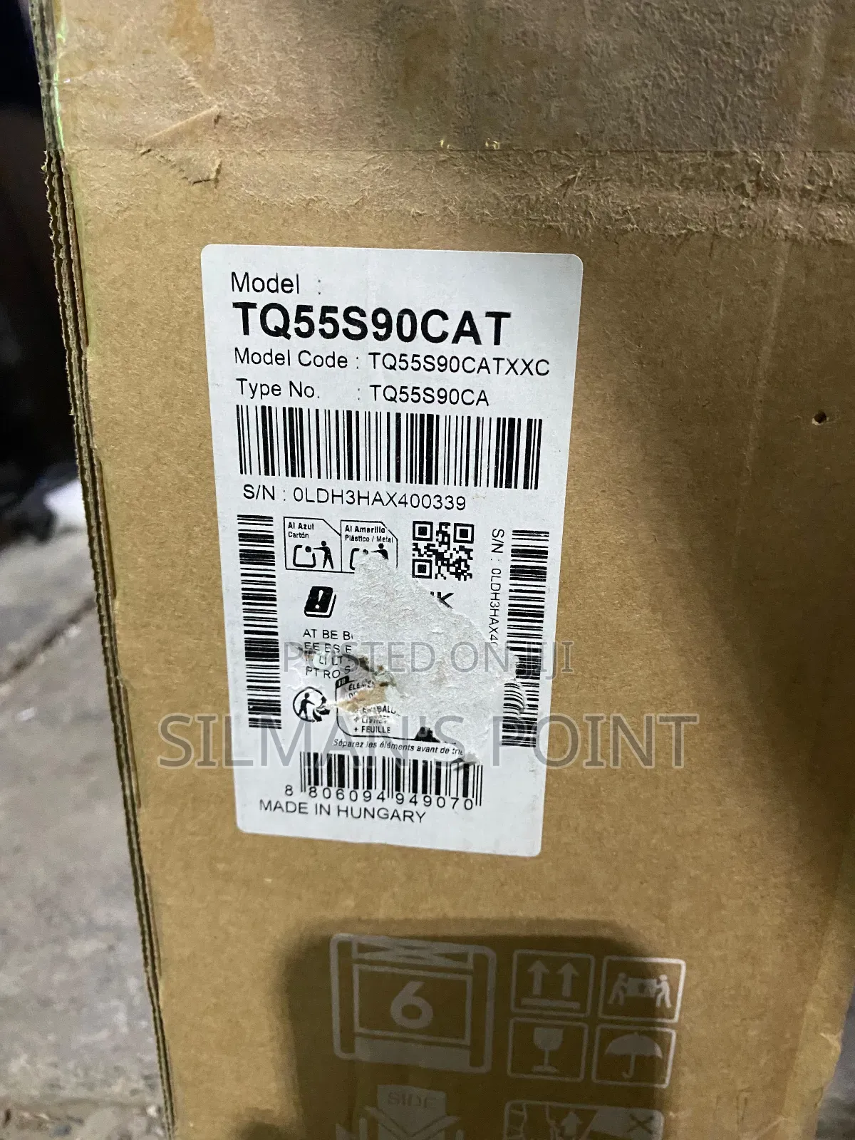 Open Box Oled Samsung 55" S90c 2023 Model Tv