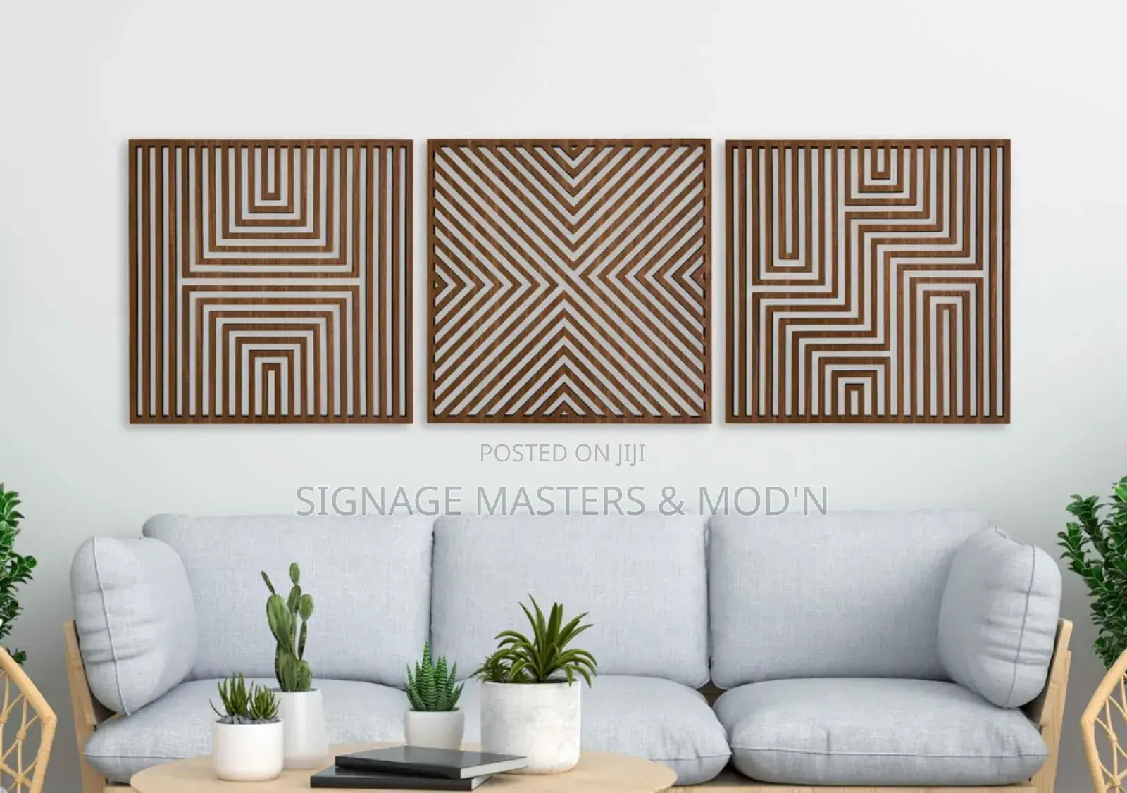 Geometric Illusion Wall Art