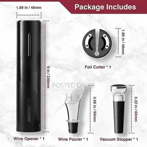Electric Wine Opener Set