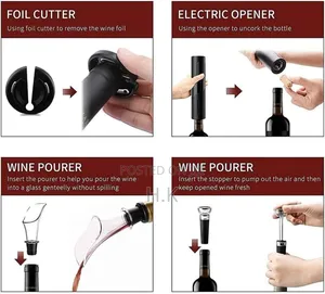 Electric Wine Opener Set