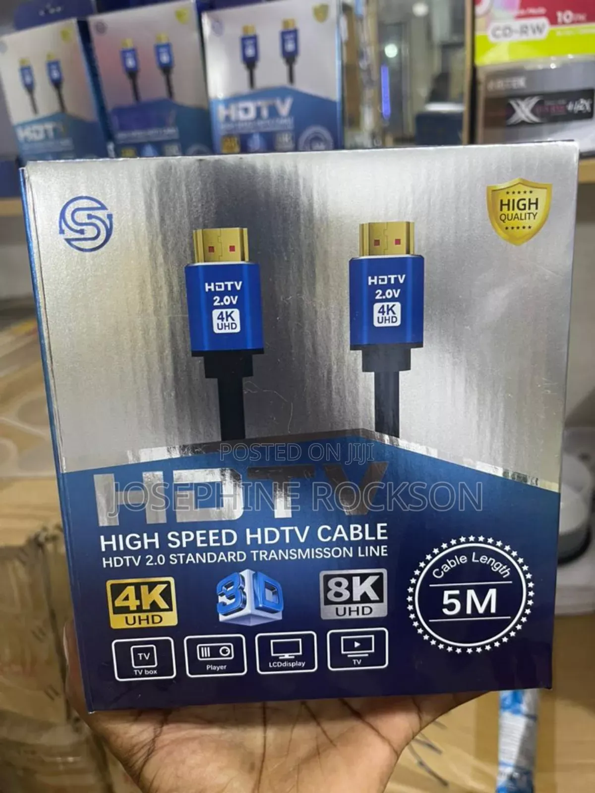 HDTV Premium High Speed HDTV Cable Hdmi Cable 5m