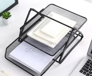 Brand New Metallic 2 Tier Book Shelf