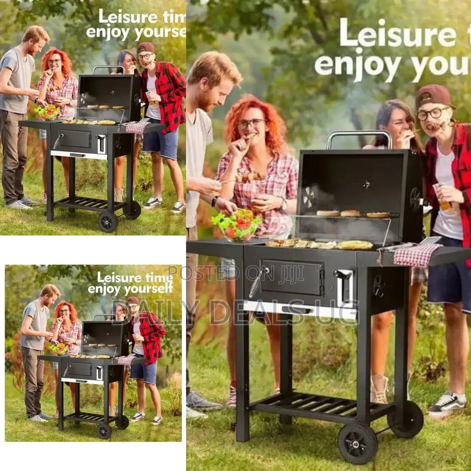 Black Foldable BBQ Grill