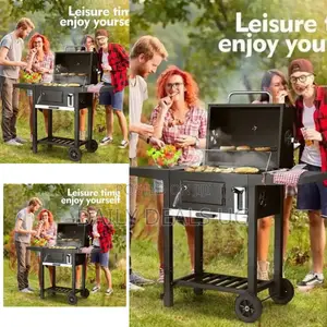 Black Foldable BBQ Grill