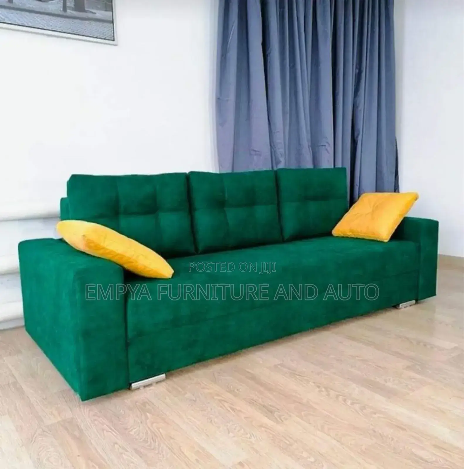 Three Seater Green