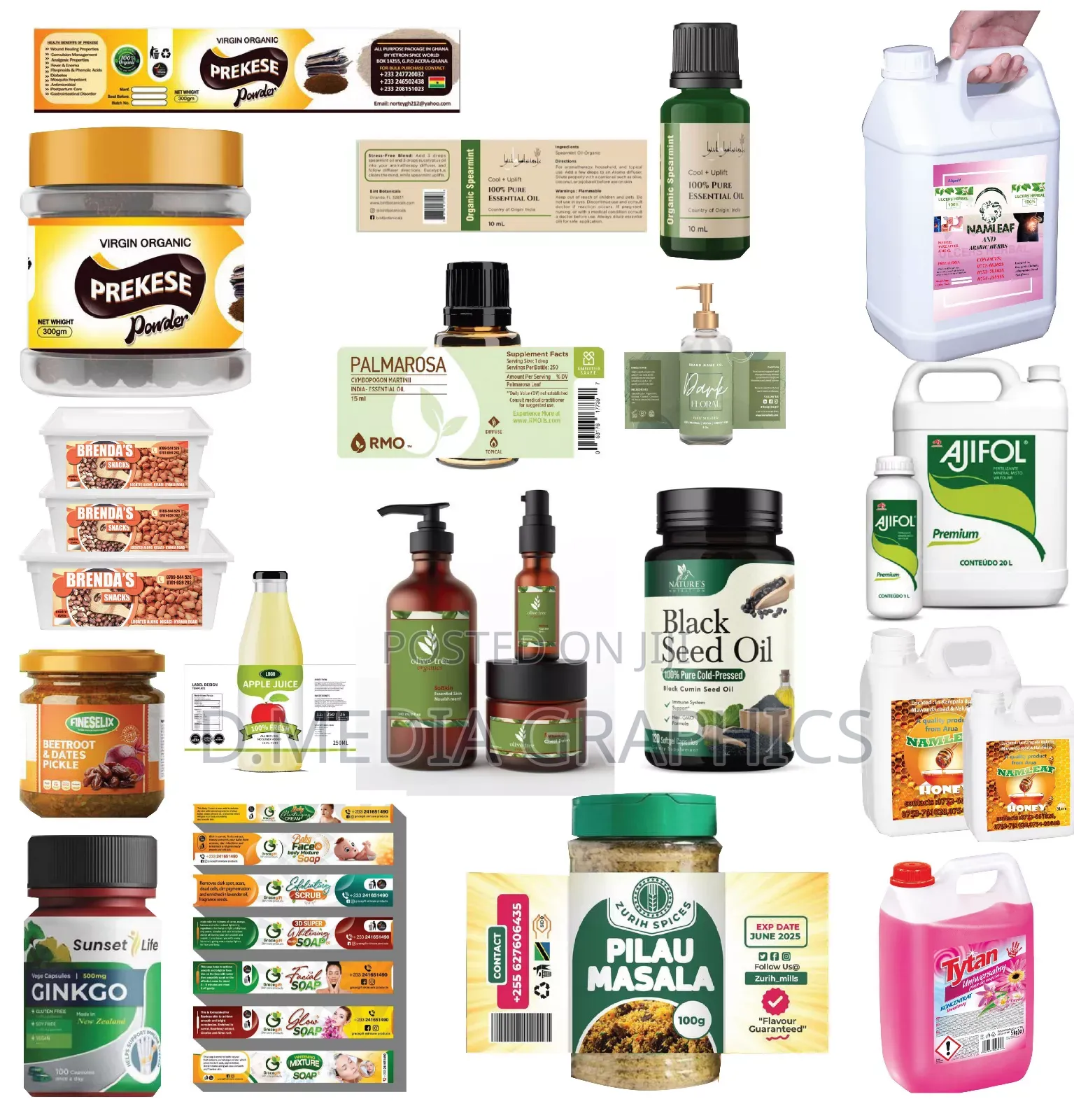 Container Branding And Labelling