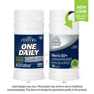 One Daily, Men's 50+, Multivitamin Multimineral, 100 Tabs