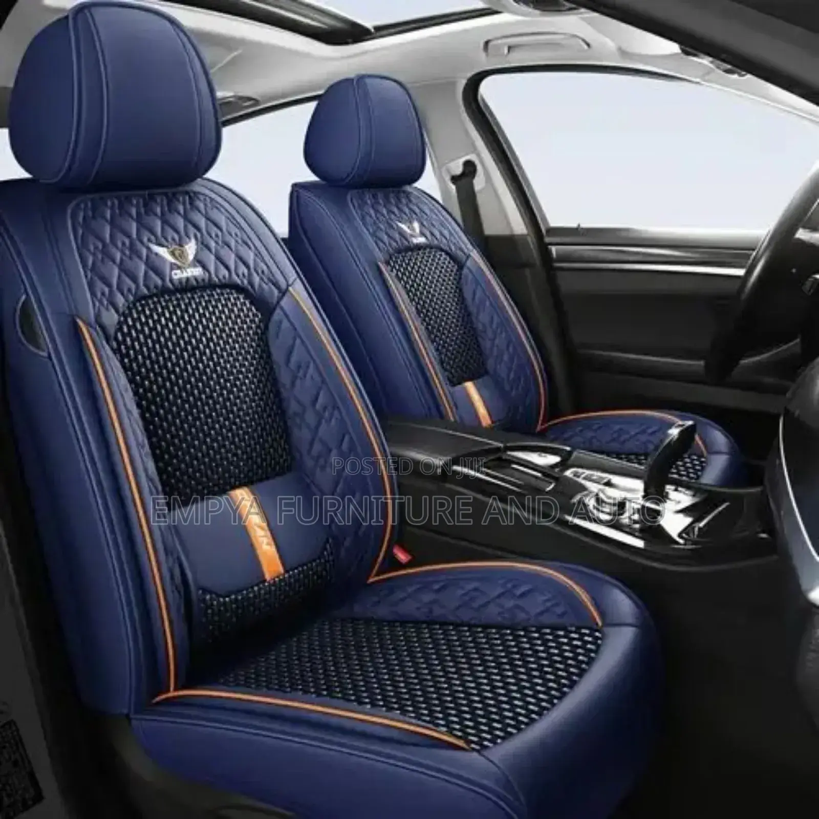 Light Blue Seat Covers