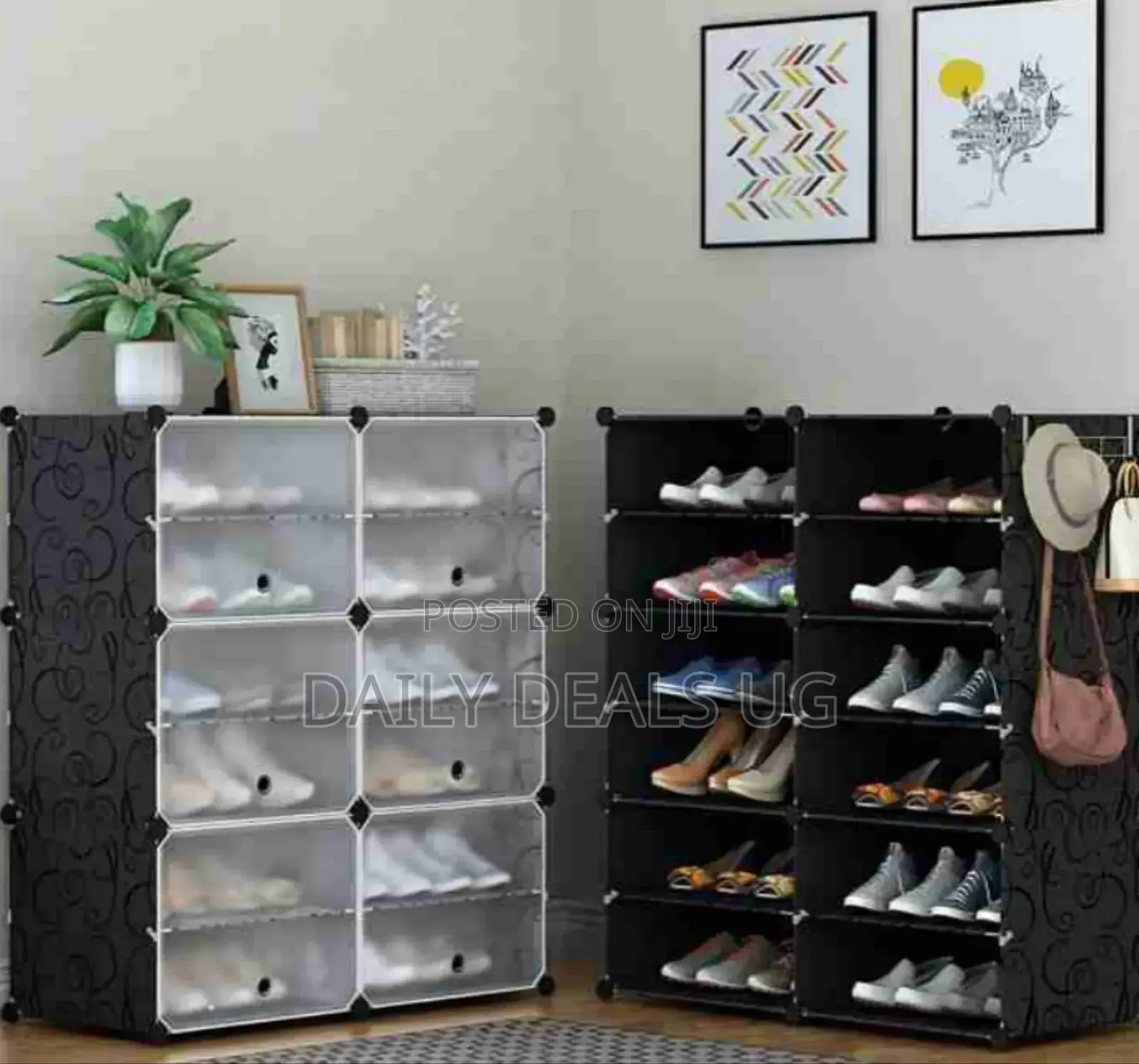 Plastic Shoe Wardrobe