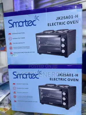 Smartec 25L Electric Oven With Hotplates