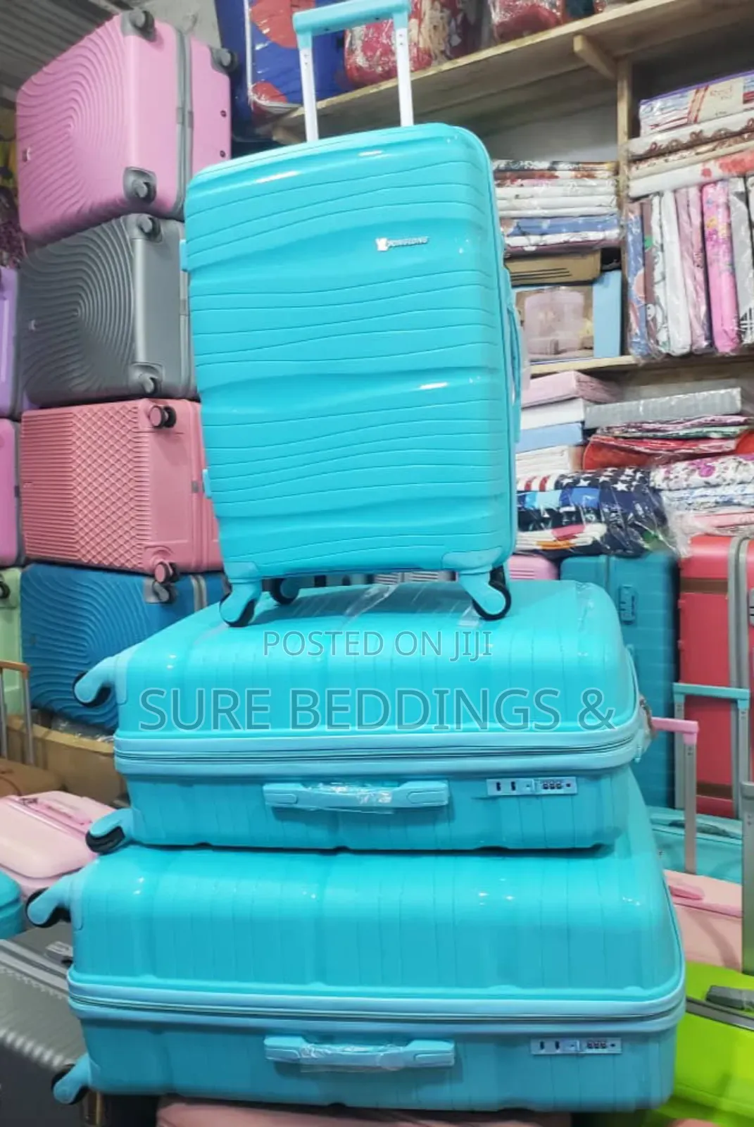 Ruby Rubber Suitcase