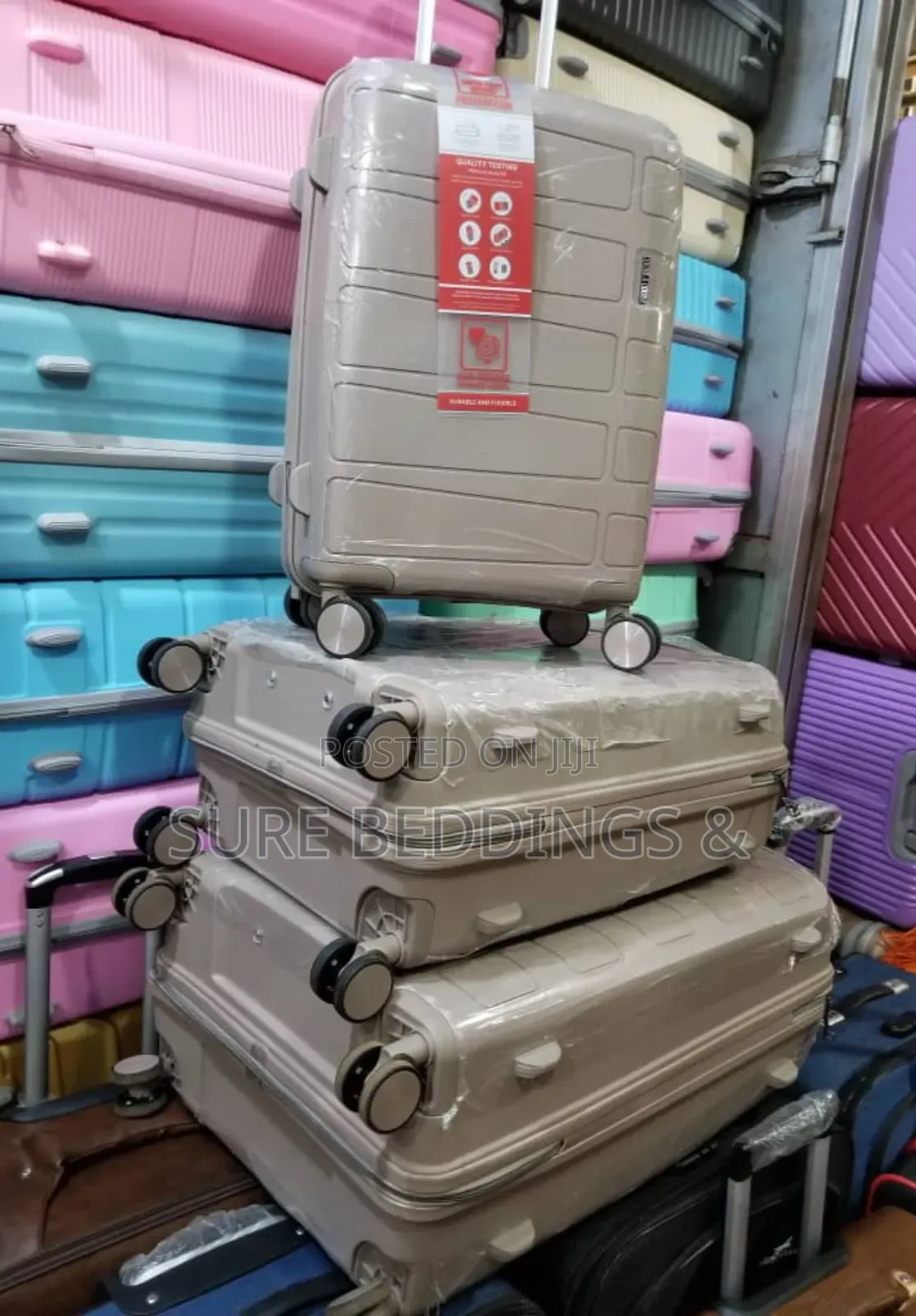 Ruby Rubber Suitcase