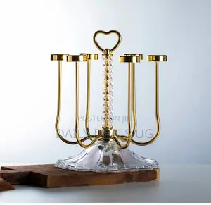 Gold Glass Holder