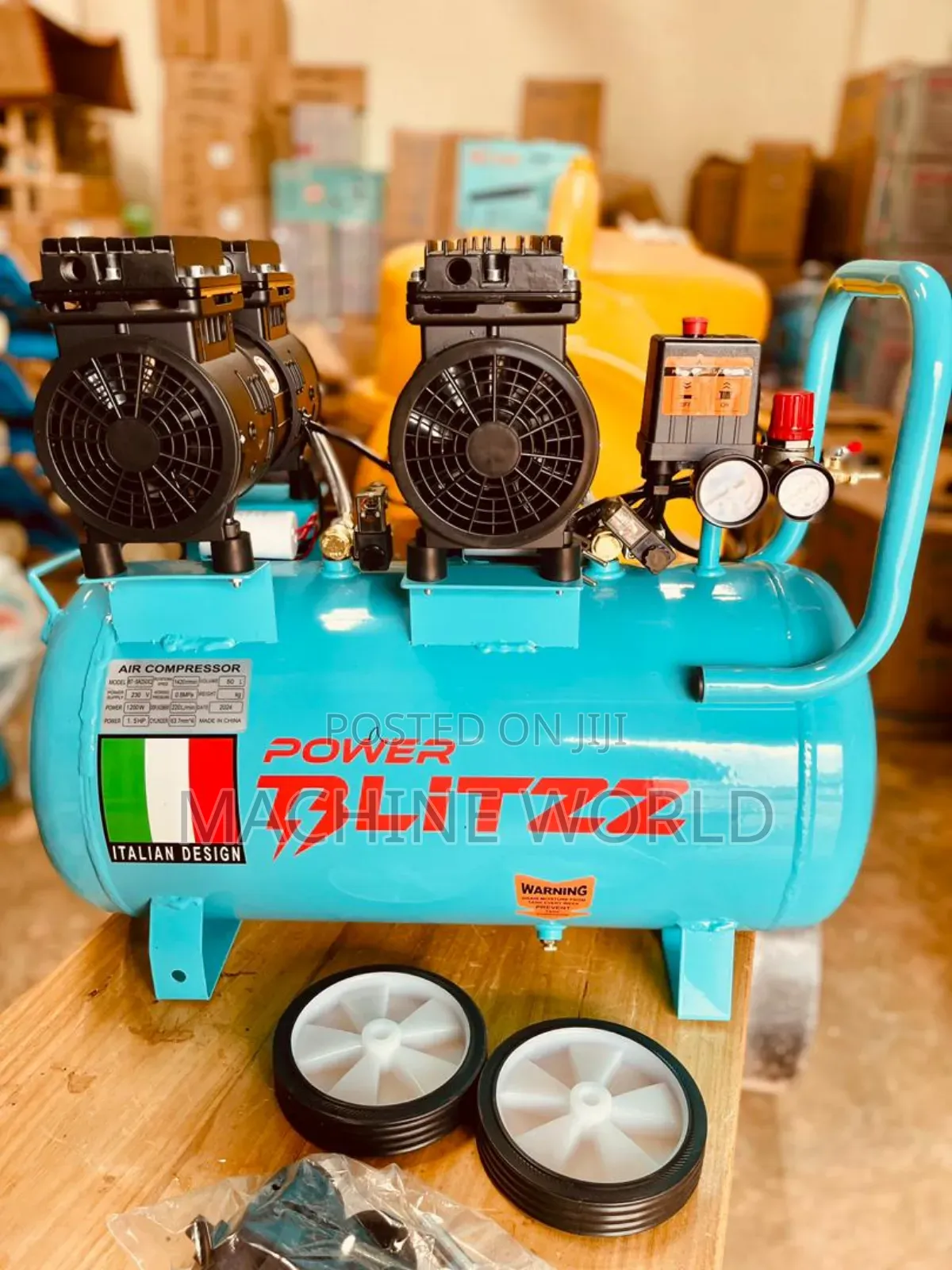 Silent Compressor 2head Power Blitzz