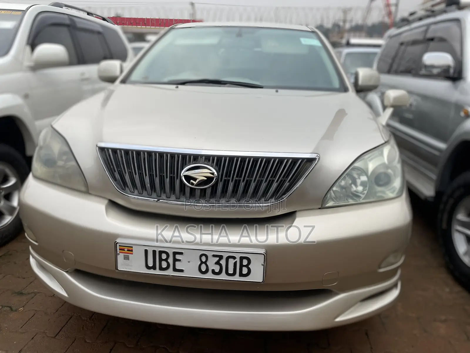 Toyota Harrier 2007 Gold