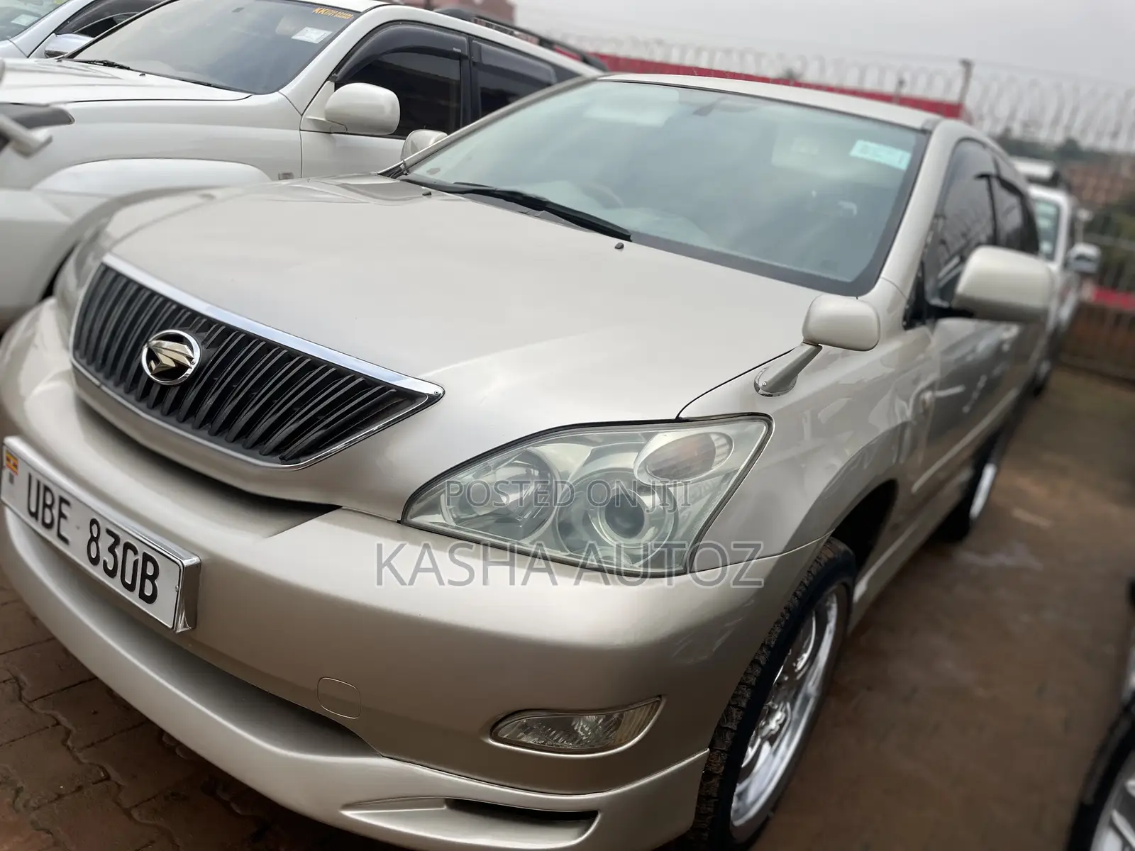 Toyota Harrier 2007 Gold