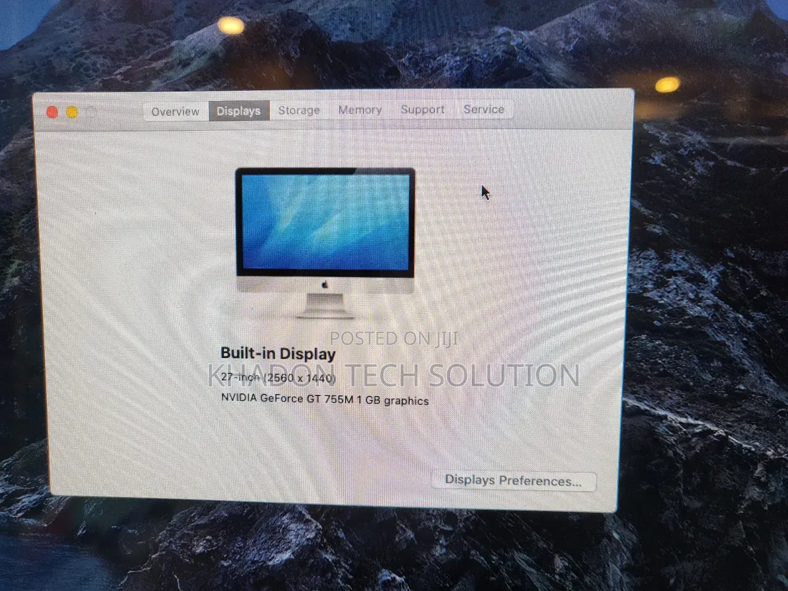 Desktop Computer Apple iMac 18GB Intel Core I5 SSHD (Hybrid) 1T