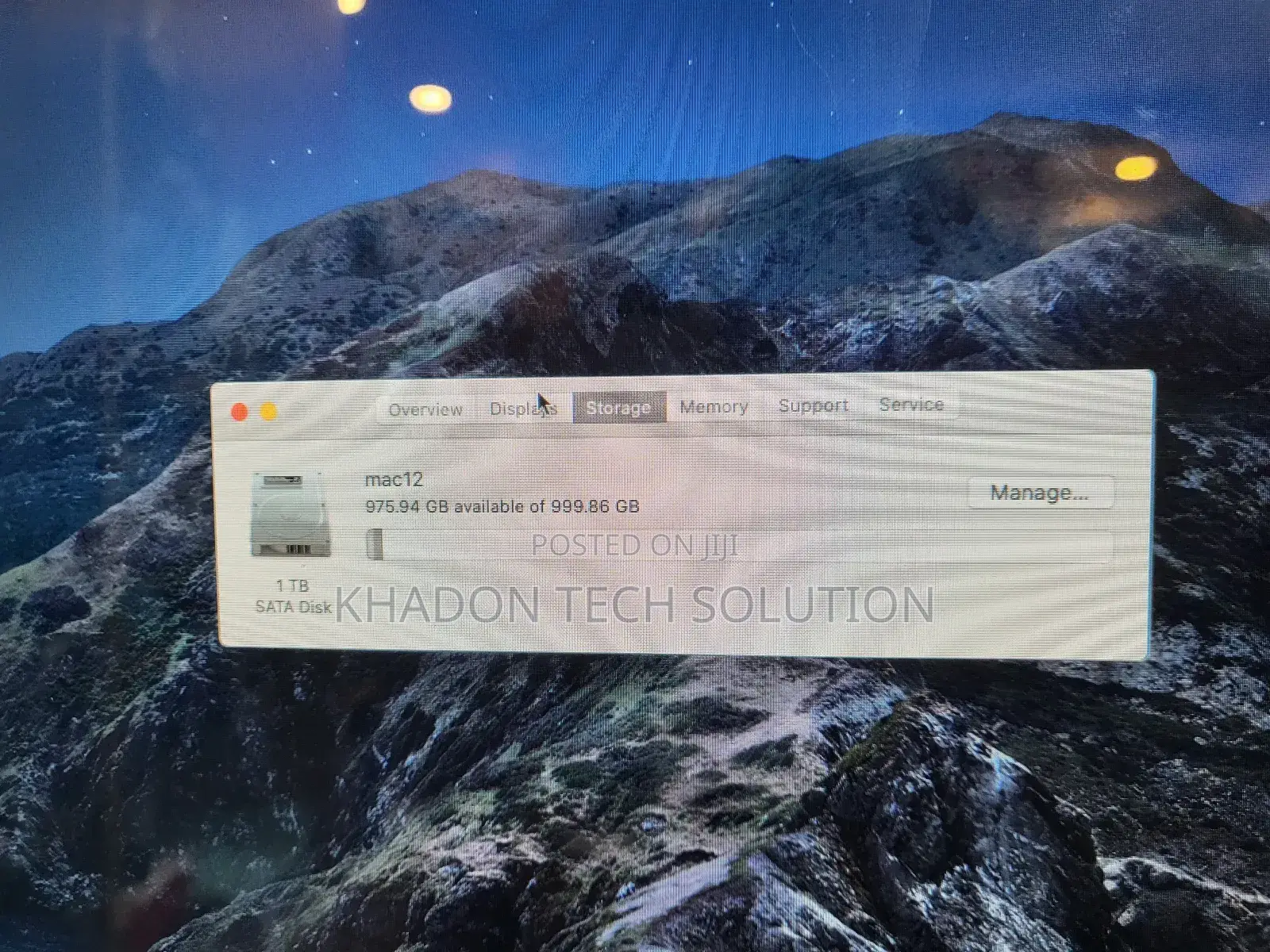 Desktop Computer Apple iMac 18GB Intel Core I5 SSHD (Hybrid) 1T