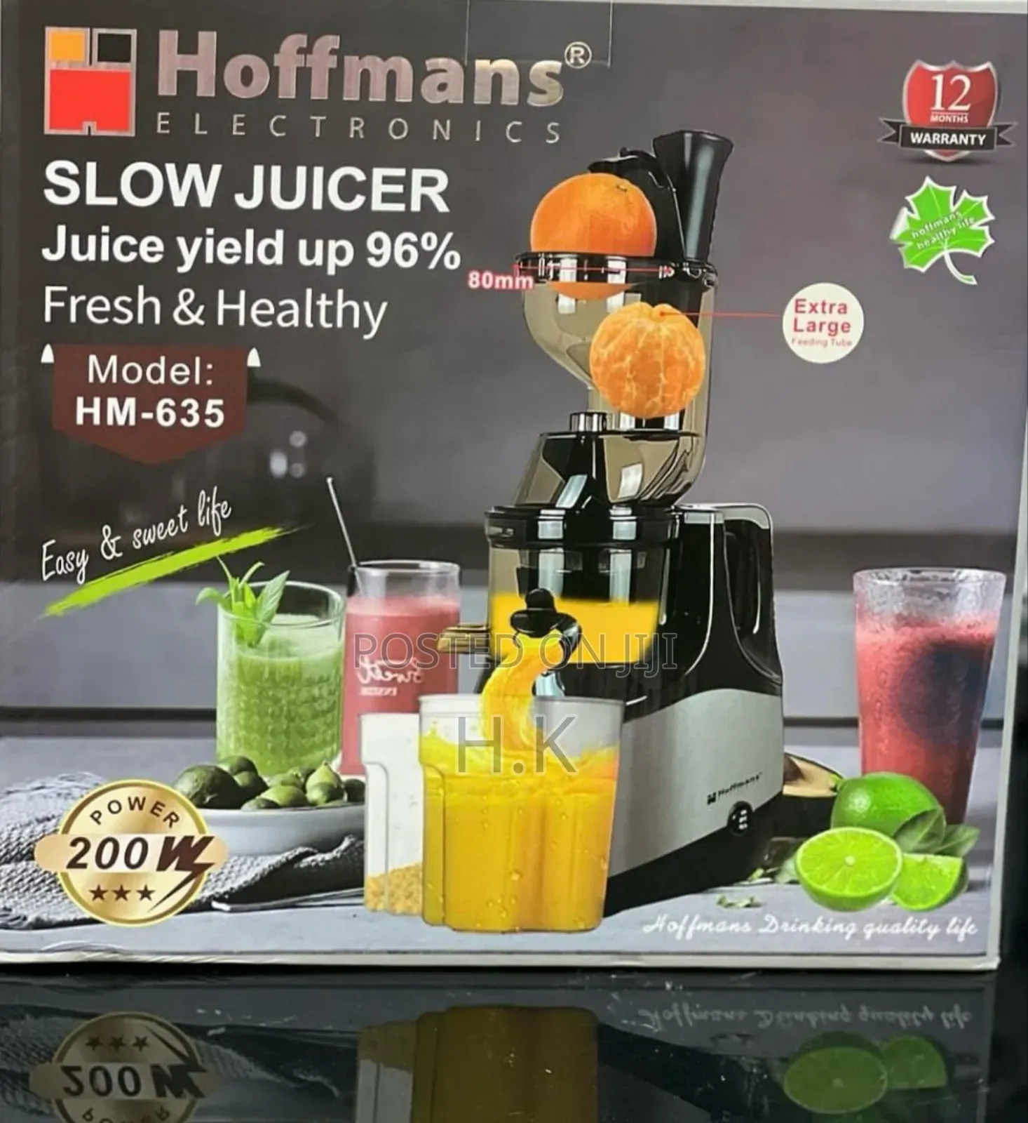 Hoffmans Slow Juicer