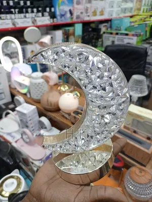 Crystal Moon Lamp