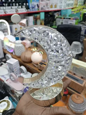 Crystal Moon Lamp