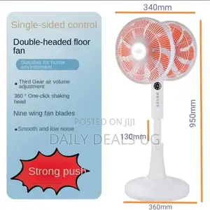 Double Sided Floor Fan