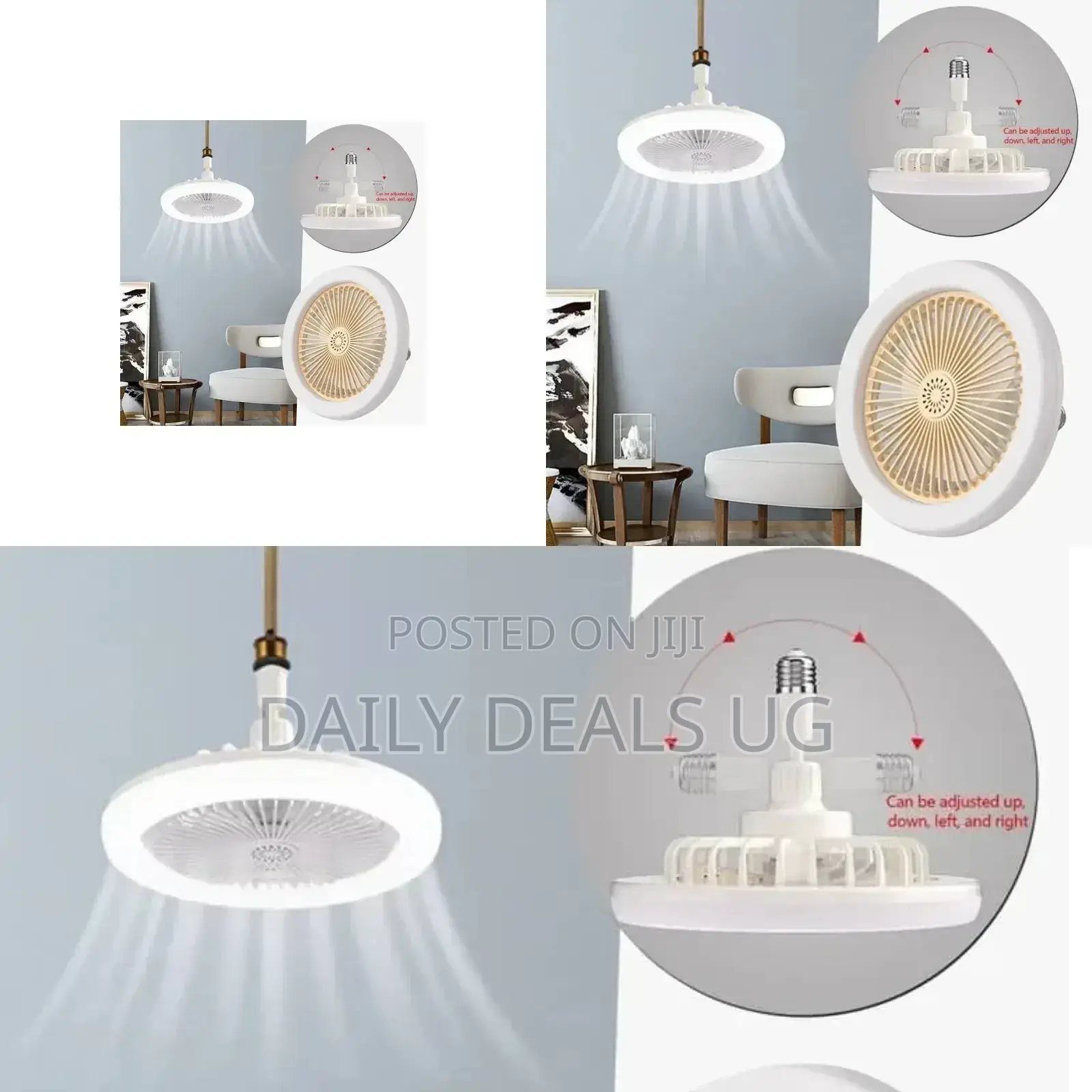 Fan With Led Lamp