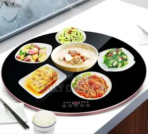 Round Rotating Food Warmer