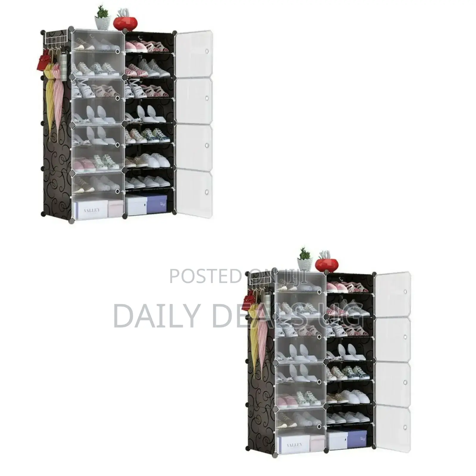 2 Columns Shoe Wardrobe