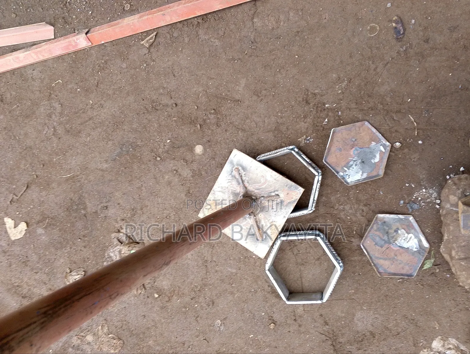 A Set / Pair of Apaver Making Moulds