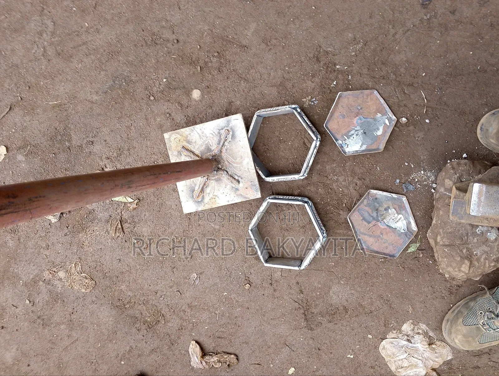A Set / Pair of Apaver Making Moulds
