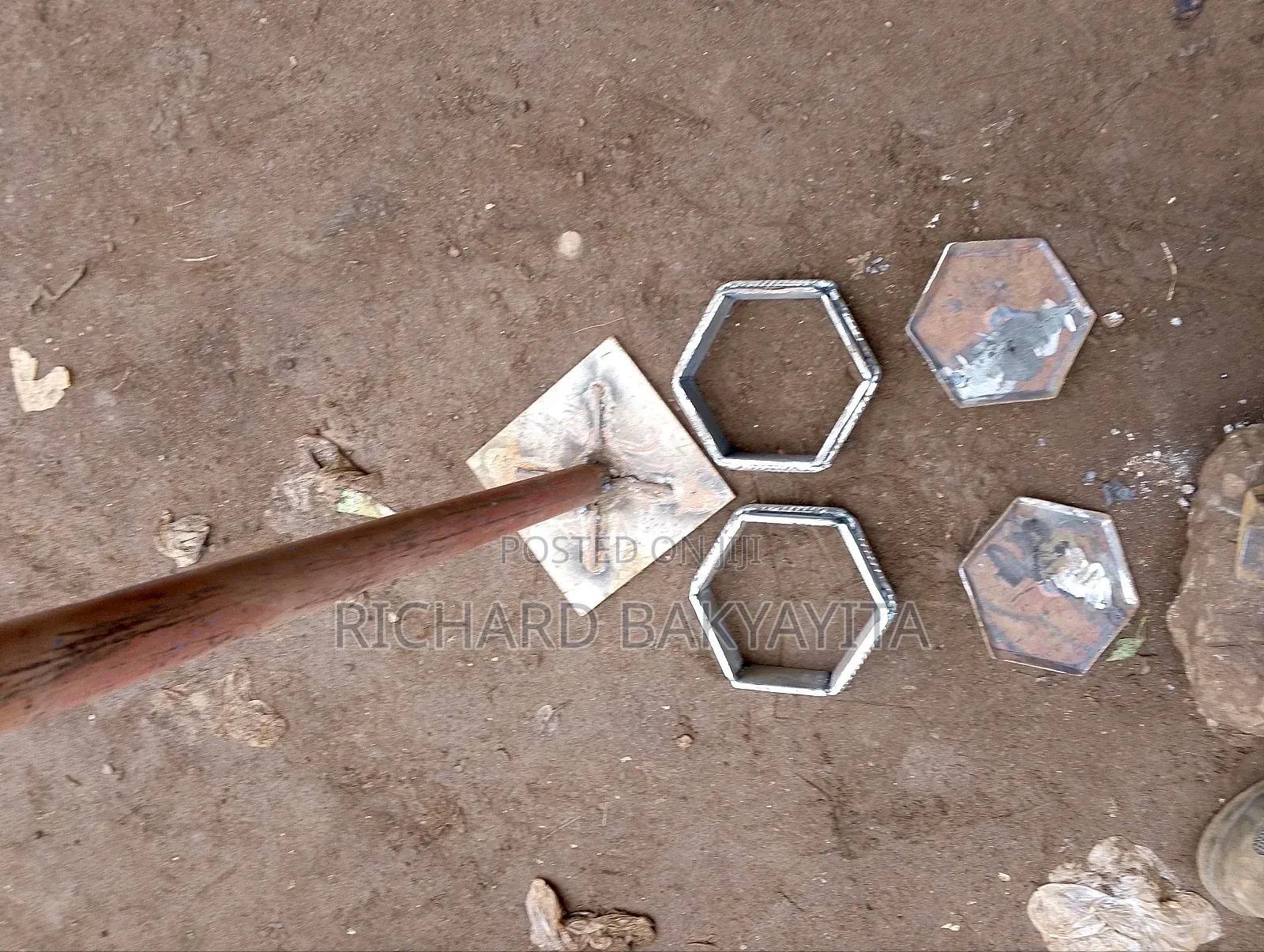 A Set / Pair of Apaver Making Moulds