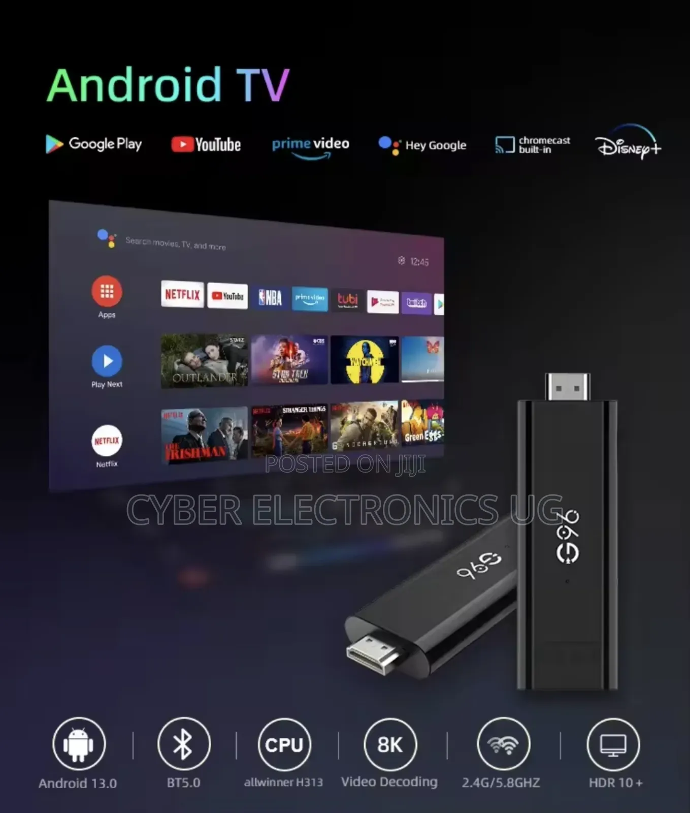 Smart G96 Android13.0 Mini Tv Stick for Making Your Tv Smart