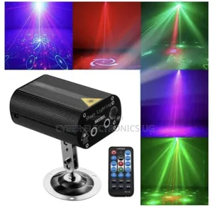 RGB Double Holes Laser Stage Light Remote Control for Party