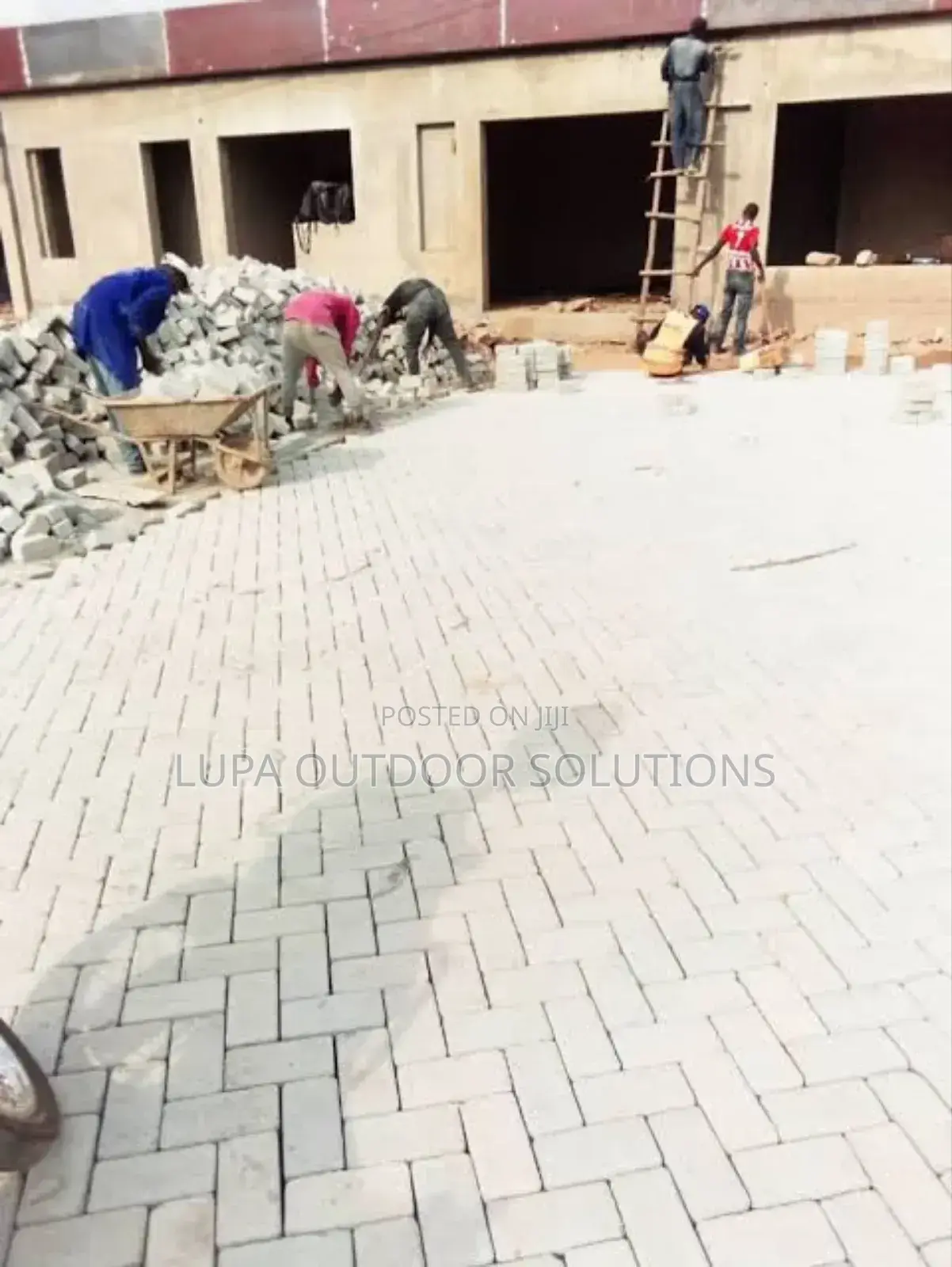 Compound Designing and Landscaping, Paving