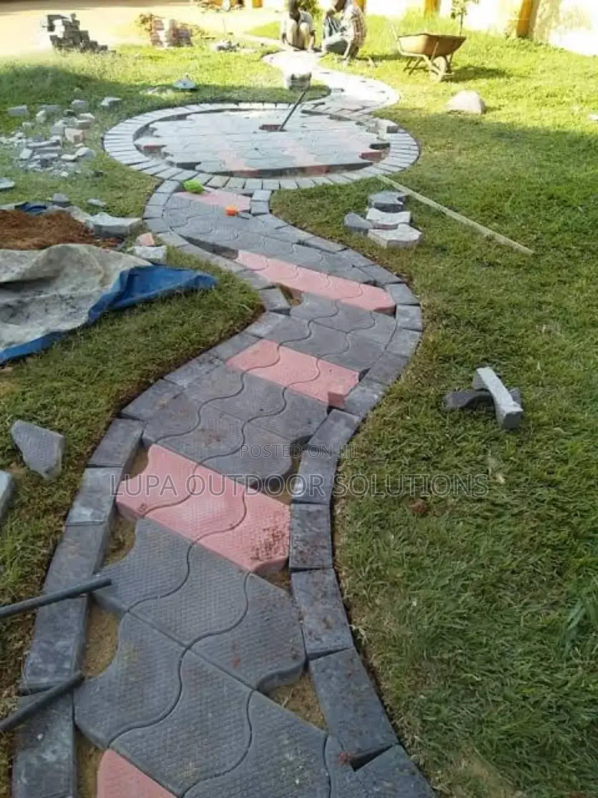 Compound Designing and Landscaping, Paving