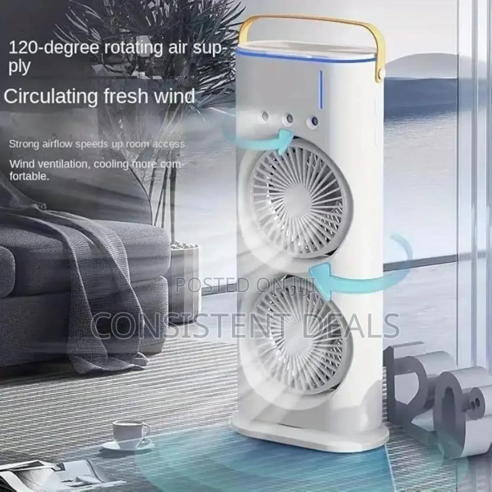 Double Unique Air Cooler Fan