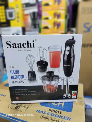 Saachi 5 in 1 Multi Functional Hand Blender