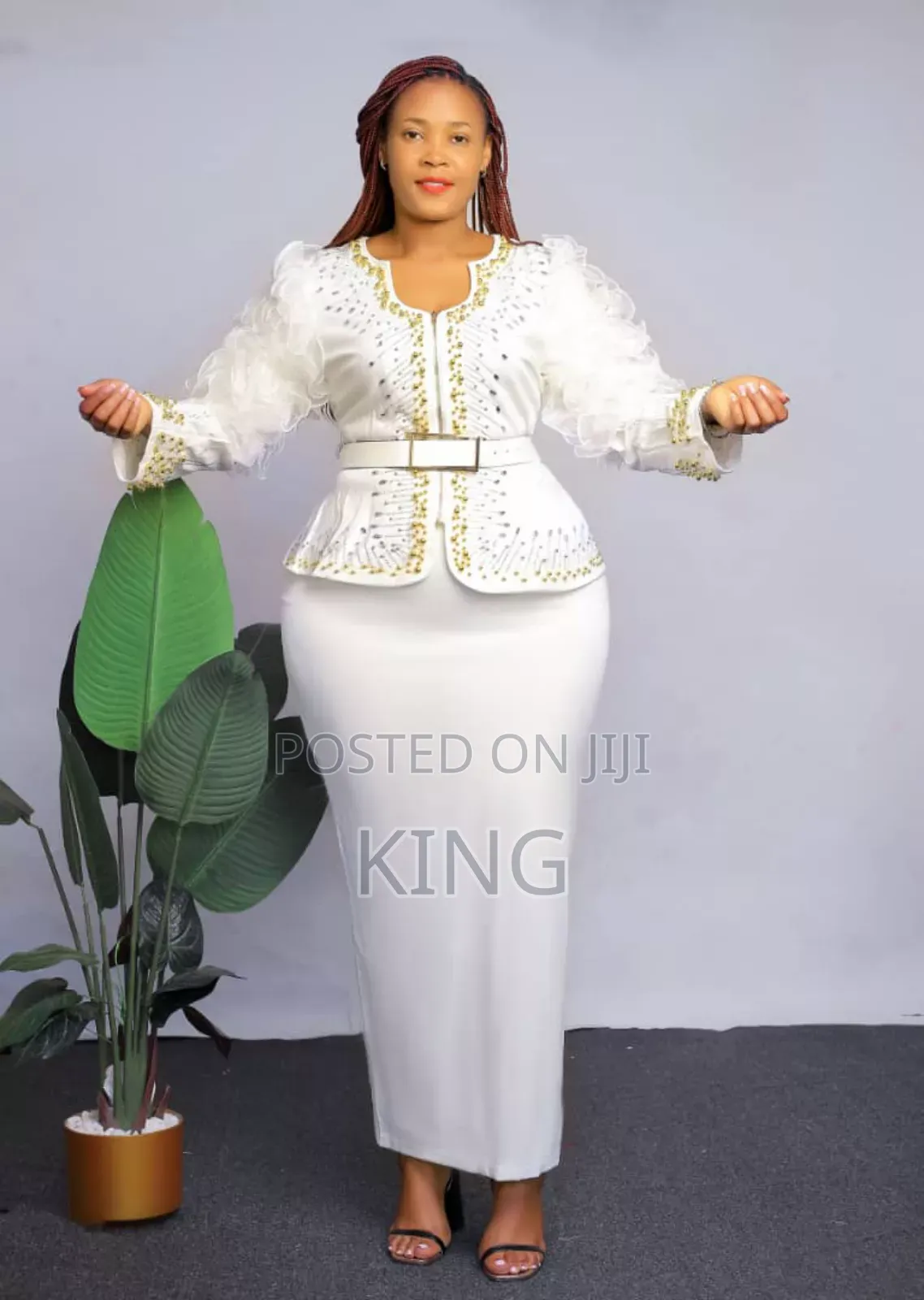 Functional Gliter Dress