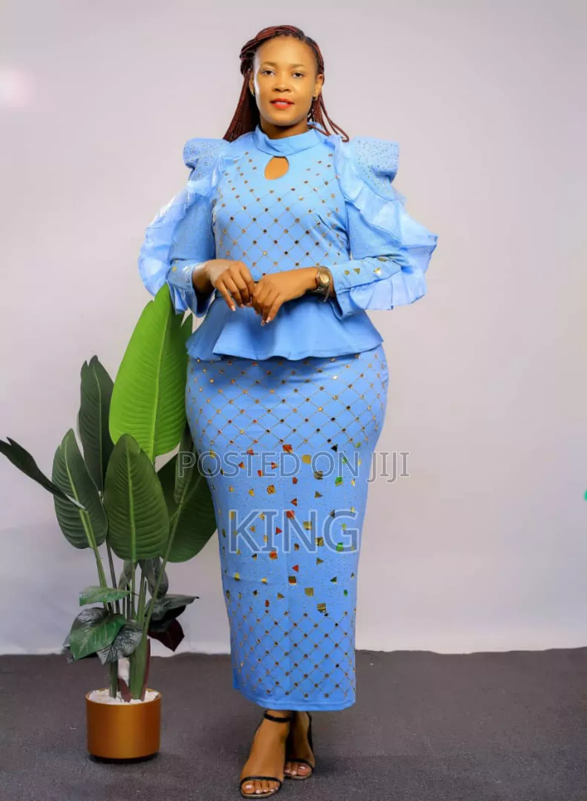 Modest Gliter Dress