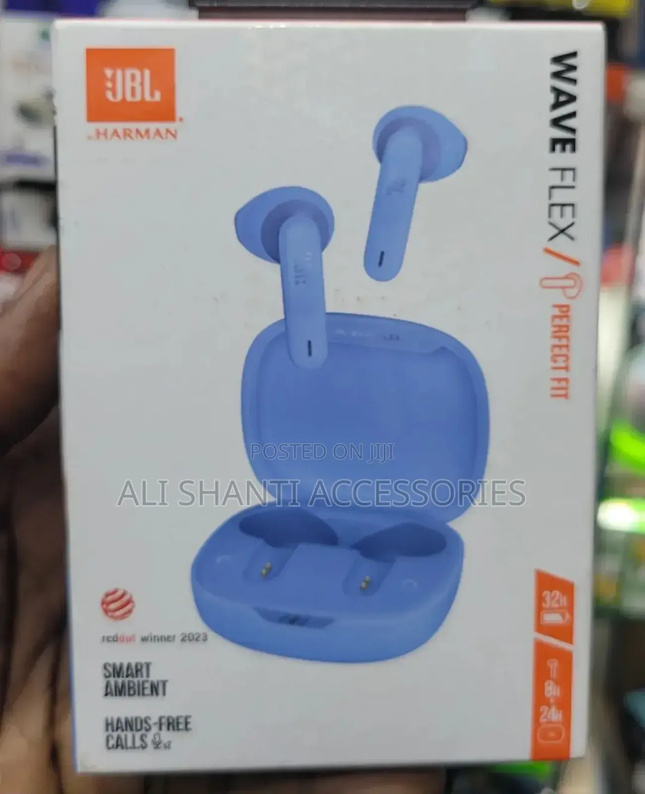 JBL Pure Bass Wave Flex/Wireless Airpods Wave Flex