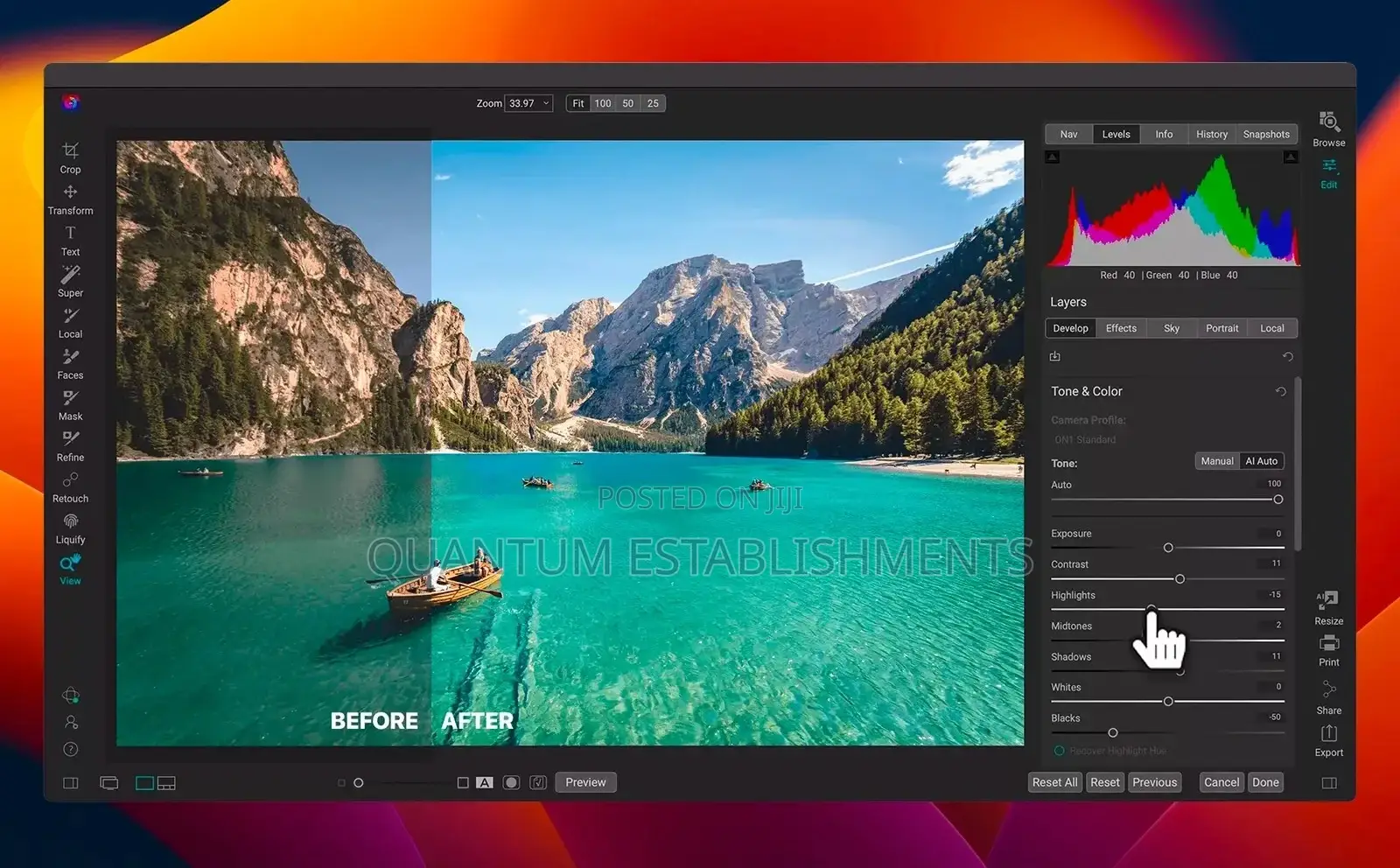 On1 Photo Raw Max 2026 for (Mac / Win)