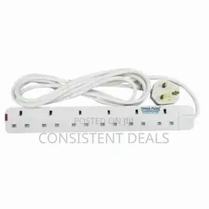 Power King 6 Ways Power Extension