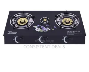 3 Burner Gas Stove With Automatic Ignition