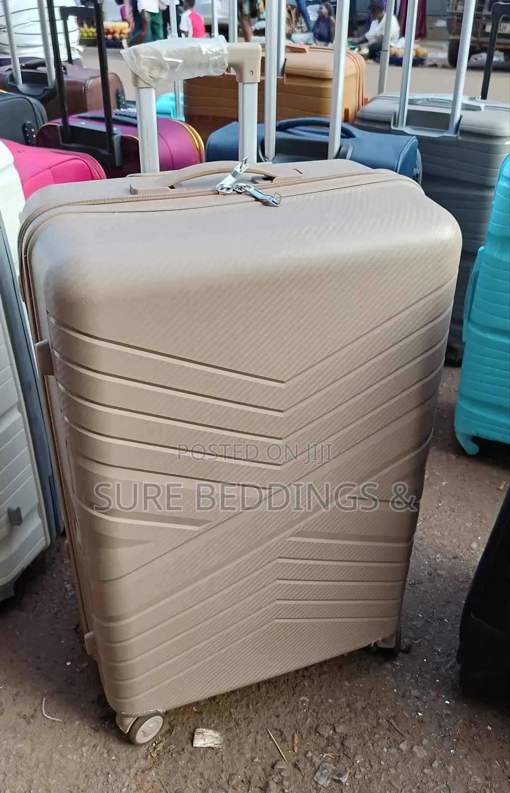 Big Size Rubber Suitcase