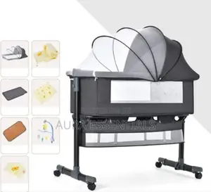 Baby Bedside Swingable Bassinet for Newborn