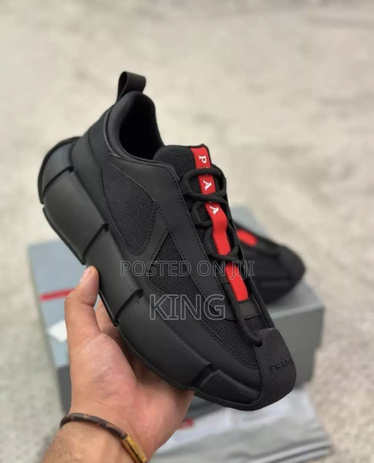 Americas Cup Xl Prada Sneakers