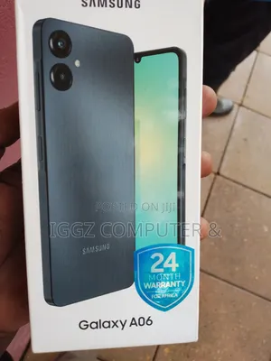 New Samsung Galaxy A06 64 GB Black